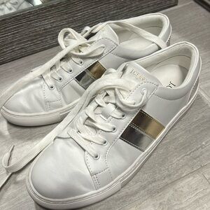 J Crew White Sneakers
